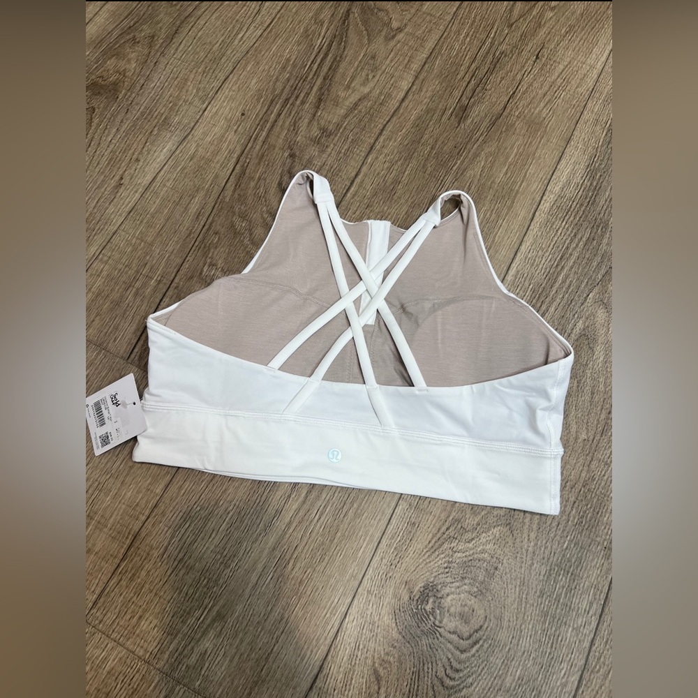energy high-neck longline bra